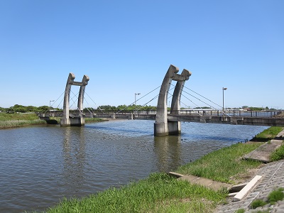 仲良し橋(PC斜橋橋)